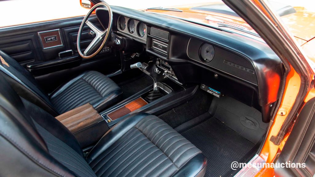 1970 Mercury Cougar Eliminator Interior Photo