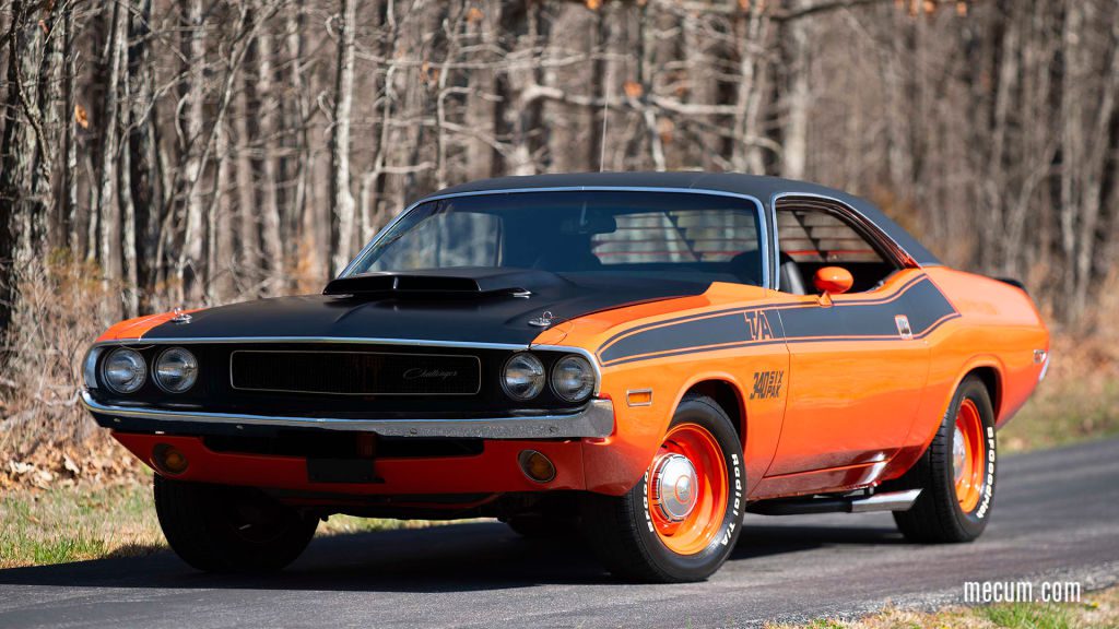 1970 Dodge Challenger T/A Front in Hemi Orange