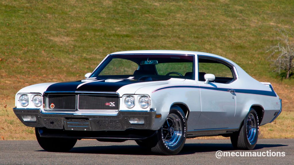 1970 Buick GSX Apollo White