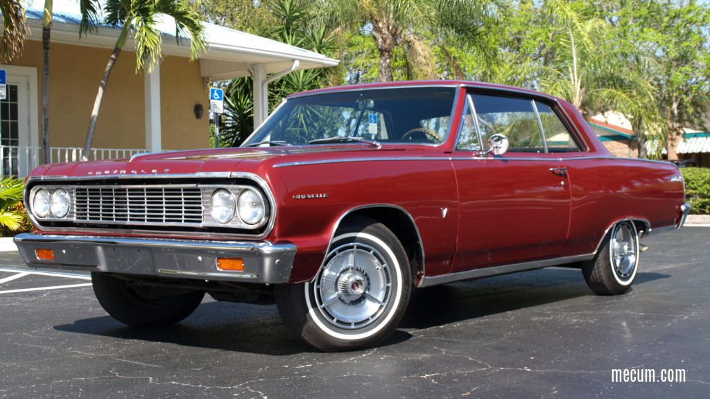 Photo of a 1964 SS Chevelle in pristine condition.