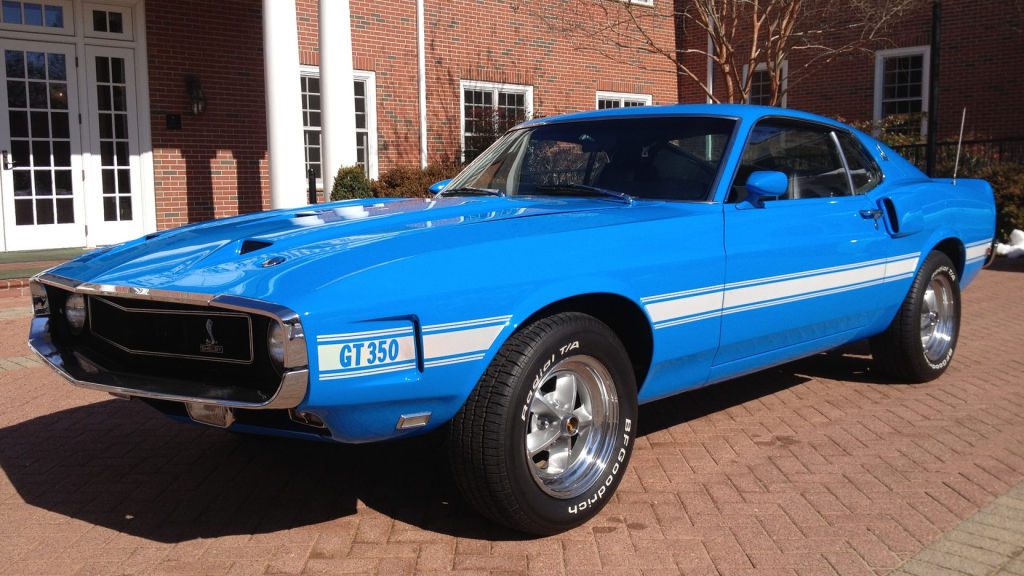 Grabber Blue 1969 Shelby GT350