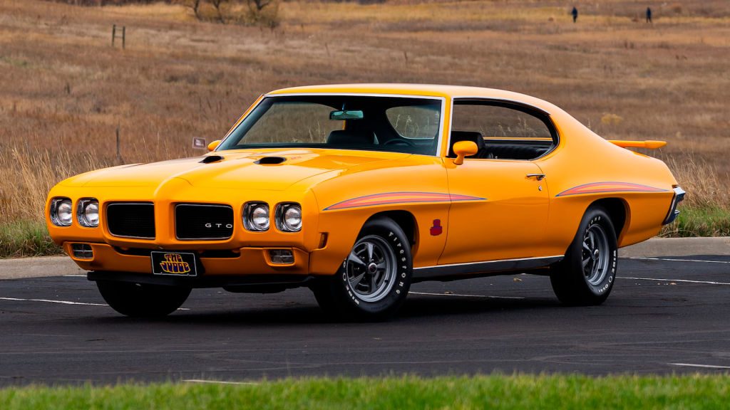 Orbit Orange 1970 Pontiac GTO Judge