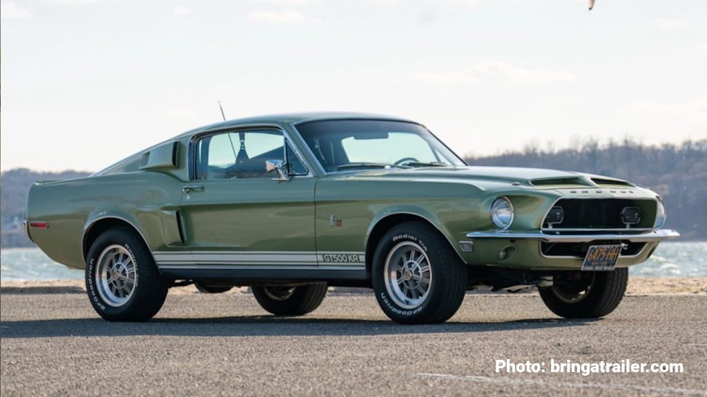 Photo of a Light Green1968 Shelby GT500KR 428CJ American Muscle Car