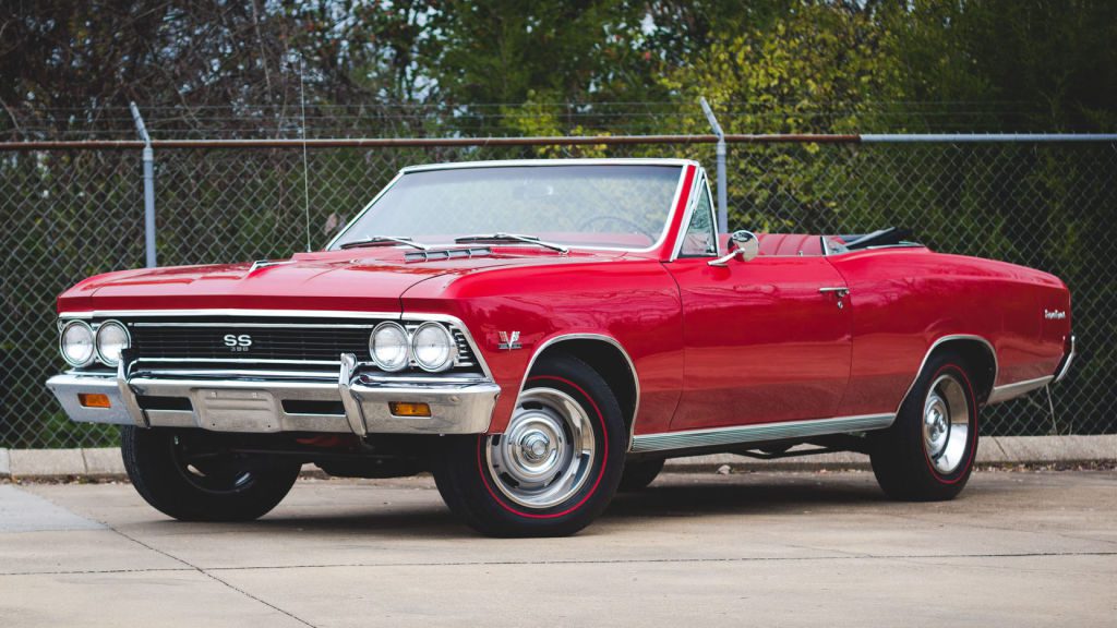 Photo of a 1966 Chevrolet Malibu SS 396 convertible