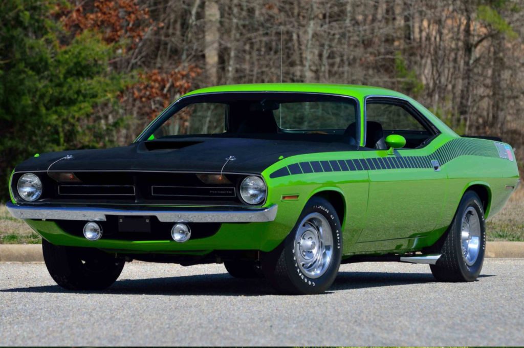 Top 10 Craziest Muscle Car Paint Colors from the Factory