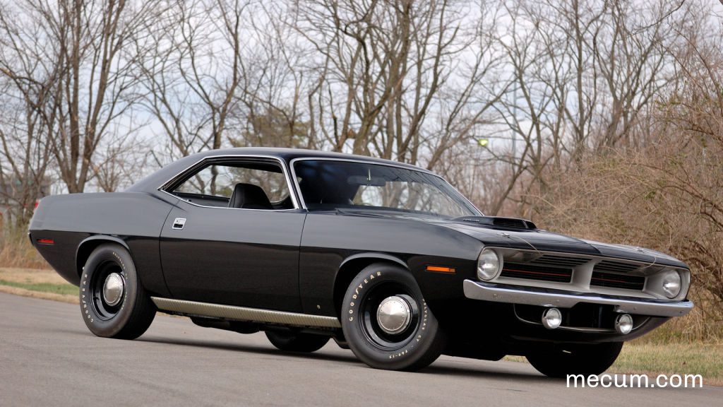 Photo of a 1970 Plymouth Cuda 426 Hemi in Black